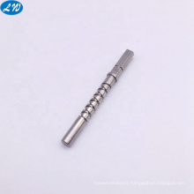 Custom CNC Turning Machining High Demand Toys Long Worm Shaft Stainless Steel Auto Parts Customized 0.01mm-0.005mm